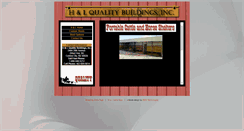 Desktop Screenshot of hlqualitybuildings.com